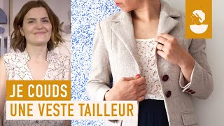 Comment coudre une veste tailleur   Pauline Alice [upl. by Rog]