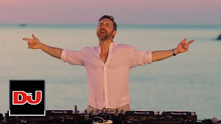 David Guetta Epic House Set From An Ibiza Villa [upl. by Bouzoun]