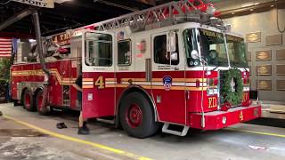 FDNY Ladder 4 Responding Tones [upl. by Merline315]