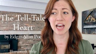 THE TELLTALE HEART by Edgar Allan Poe Summary amp Analysis [upl. by Adias48]