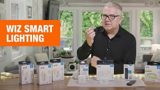 WiZ Smart Lighting Walkthrough Features amp Benefits  The Home Depot Canada [upl. by Yager]