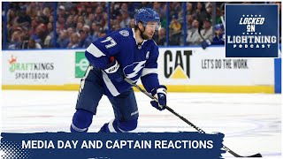 Lightning Media Day and Captain Reactions [upl. by Mcmillan]