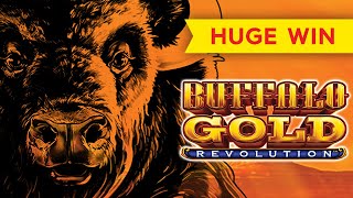 LOVE IT Buffalo Gold Revolution Slot  BIG WIN [upl. by Gnex232]