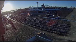 Flagstaff Arizona USA  Virtual Railfan LIVE [upl. by Bertila]