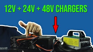 How To Charge Your BigBattery Batteries  12V 24V amp 48V Chargers [upl. by Kirven]