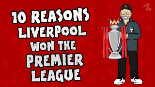 10 reasons why Liverpool won the Premier League title ► Onefootball x 442oons [upl. by Ganny]