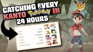 HOW EASILY CAN YOU CATCH EVERY POKEMON IN LETS GO PIKACHUEEVEE [upl. by Aelhsa]