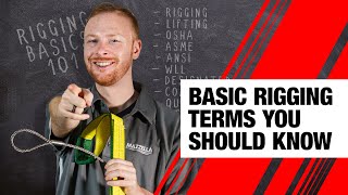 Basic Rigging Terms You Should Know [upl. by Guillema]