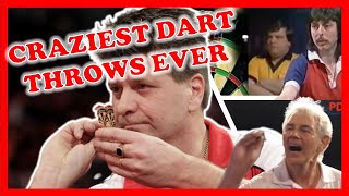 The Craziest Darts Throws Ever [upl. by Anitnatsnok]