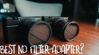 BEST ND FILTER ADAPTER FOR THE SONY RX100 VII MAGFILTER VS LENSMATE [upl. by Iatnwahs]