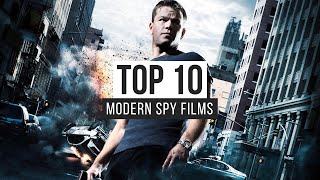 Top 10 Modern Spy Films [upl. by Ahsinrats]