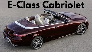 Mercedes EClass Cabriolet Avantgarde  Premiumclass Fabric Soft Top [upl. by Narak936]