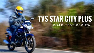 TVS Star City Plus Road test review [upl. by Charmine]