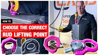 How to Choose the Correct RUD Lifting Point [upl. by Sirod888]