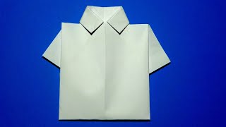 Camisa de Papel  Origami paso paso [upl. by Lyret]