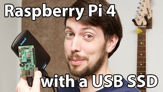 Booting the Raspberry Pi 4 with an External SSD [upl. by Elynad8]