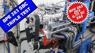 383 SBCWHAT WORKS NITROUS SUPERCHARGER E85 [upl. by Annaiel336]