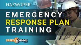 HAZWOPER Emergency Response Plan Training from SafetyVideoscom [upl. by Trebbor713]