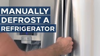 How to Manually Defrost Your Refrigerator  Sears [upl. by Pryor]