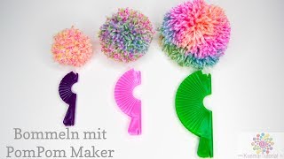 Super einfache Bommeln machen  PomPom Maker [upl. by Brelje]