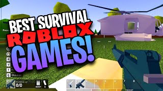 10 of the BEST OPEN WORLD SURVIVAL GAMES in Roblox 2020  Roblox Survival Games [upl. by Ahsekyt]