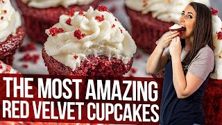 Most Amazing Red Velvet Cupcakes [upl. by Gettings]