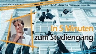 Richtigen Studiengang finden In 5 Minuten zur perfekten Wahl [upl. by Dasteel]