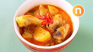 Malaysian Curry Chicken  Kari Ayam Nyonya Cooking [upl. by Ryhpez16]