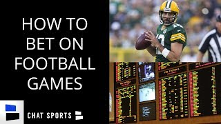 How To Bet On Football A Beginners Guide To Sports Gambling [upl. by Alliscirp]