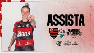 Copa Rio de Futebol Feminino  Flamengo x Fluminense [upl. by Ynney421]