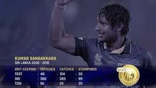 Meet the ICC Hall of Famers Kumar Sangakkara  One of the finest wicketkeeper batsmen [upl. by Jaine520]