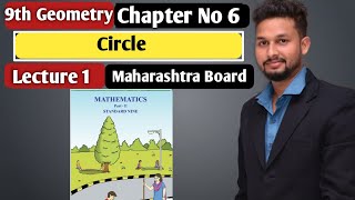 9th Geometry  Chapter 6  Circle  Lecture 1  Maharashtra Board [upl. by Virgy687]