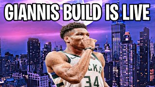 BEST GIANNIS BUILD 2K22 NEXT GEN [upl. by Fredia]