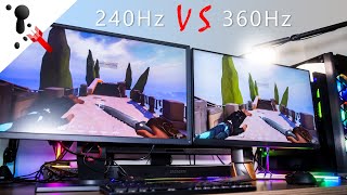 240Hz VS 360Hz by FPS Veteran feat ASUS PG259QNR Monitor [upl. by Isdnyl]