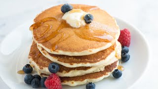 Easy Fluffy Pancakes Recipe [upl. by Hercules382]