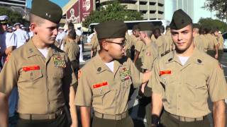 Marine Military Academy Cadets Visit Texas AampM [upl. by Ginevra757]