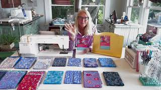 Kaffe Fassett Mystery Quilt Program [upl. by Airemaj]