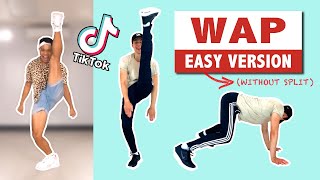 WAP TUTORIAL EASY  CARDI B  TIK TOK DANCE [upl. by Uuge627]