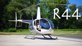 Robinson R44 Raven detailed helicopter review and flight [upl. by Ryon]