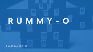 How to Play Tile Rummy Rummikub RummyO [upl. by Holtorf]