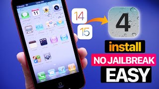 Install OLD iOS on Any iPhone  EASY NO JAILBREAK or Computer Required [upl. by Anomas]