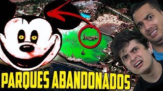 CONHEÇA os macabros PARQUES ABANDONADOS DA DISNEY [upl. by Nnodnarb]