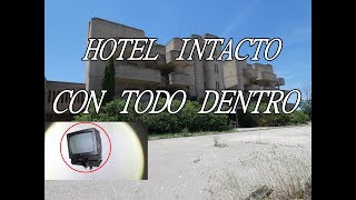 HOTEL INTACTO CON TODO DENTRO lugares abandonados urbex [upl. by Reisinger]