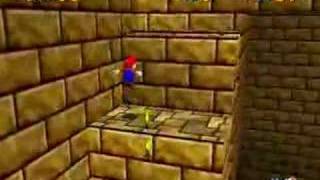 Super Mario 64 Walkthrough Pyramid Puzzle [upl. by Jone967]