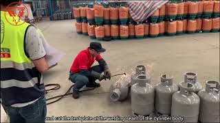 Lpg Cylinder Manufacturer Process 1 [upl. by Byrn]