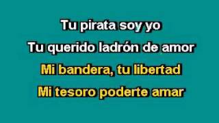 chayanne tu pirata soy yo karaoke [upl. by Ybbob]