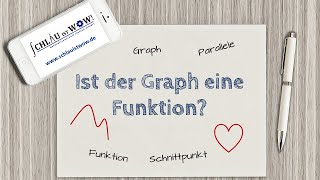 Ist der Graph eine Funktion [upl. by Aitat775]