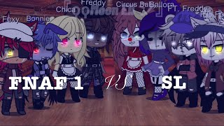 FNAF 1 vs SL  Singing Battle  BONUS VIDEO AT END  read desc PLEASE  Flashing lights￼⚠️ [upl. by Frech446]