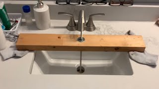 DIY Under Mount Sink Install [upl. by Onaled929]