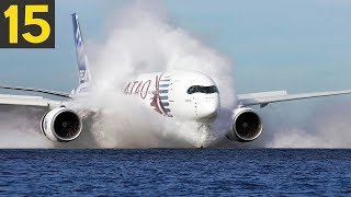 15 DANGEROUS Plane Landings  Great Pilots [upl. by Tannenwald]